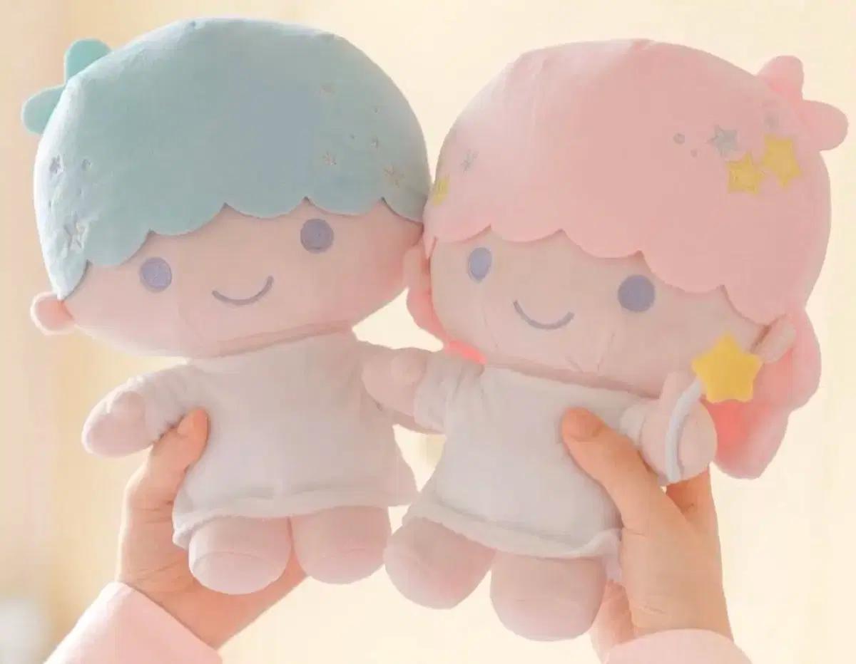 다이소 리틀트윈스타 인형 키키라라 대형 사이즈