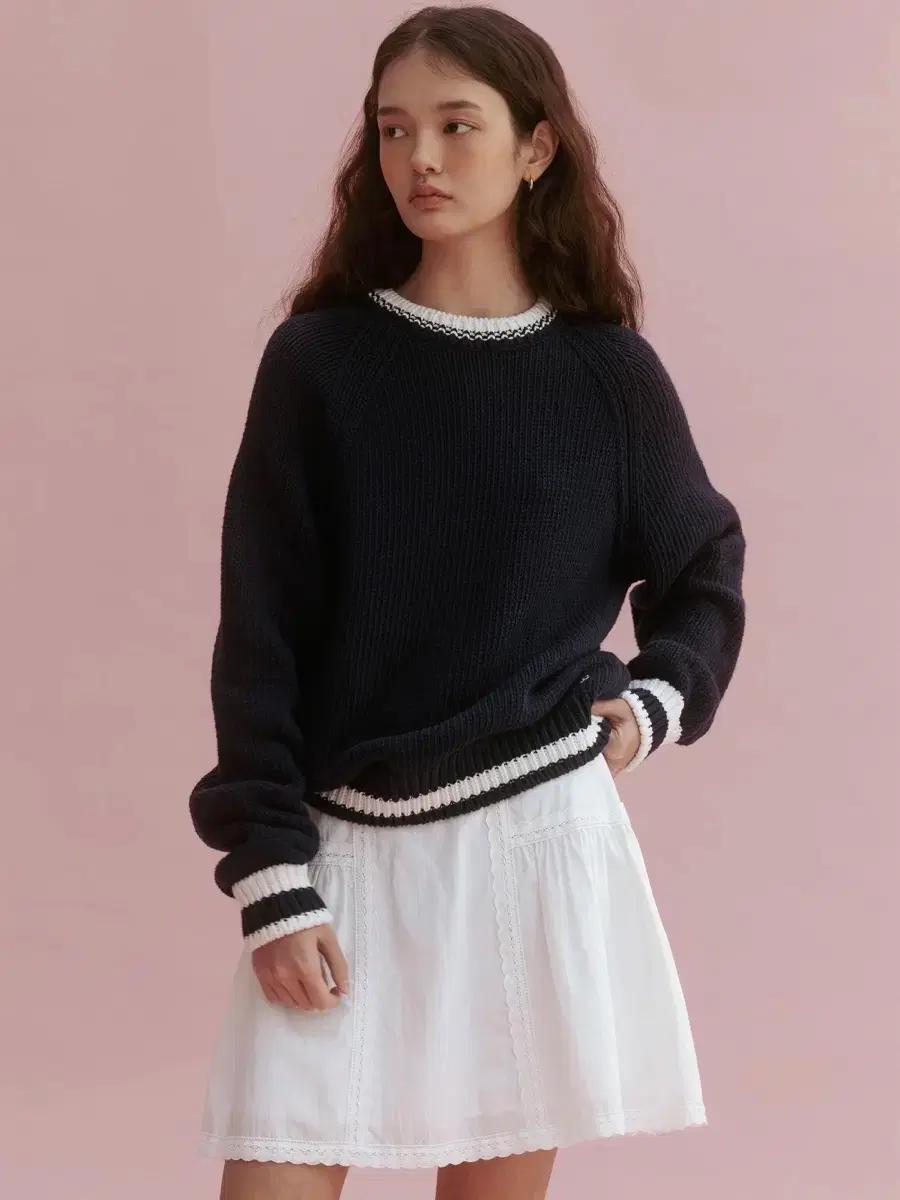 새상품+택포)호와스 카메로 니트 howus