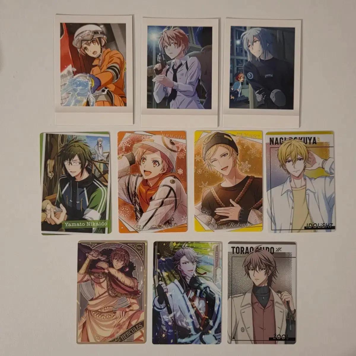 아이나나 파샤 웨하스 메탈 카드 10장 세트