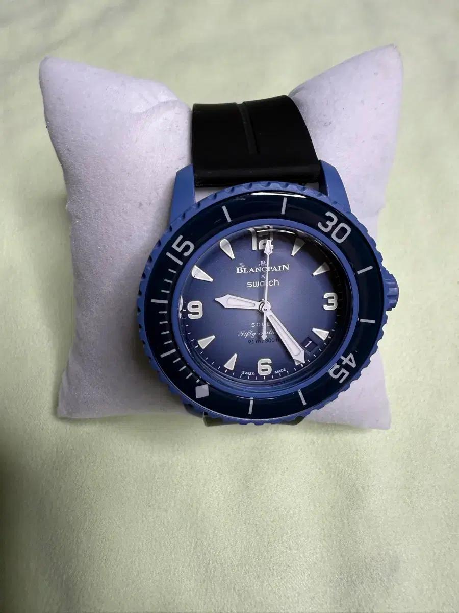 스와치 블랑팡 아틀란틱 오션 오토메틱