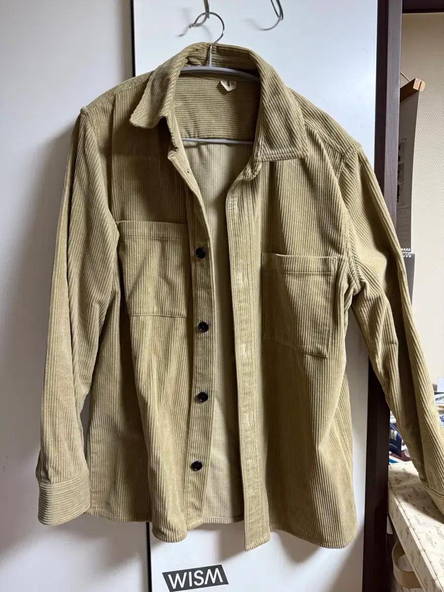 아르켓 비이지 코듀로이 셔츠