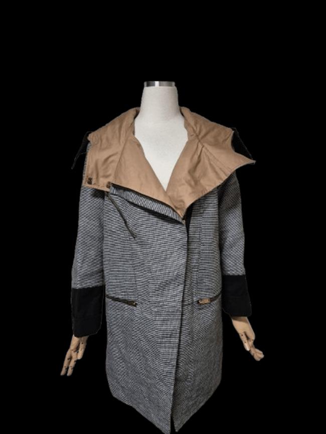 시스템 정품 오버핏 여자 추동겨울용 여성 하프코트자켓82-94