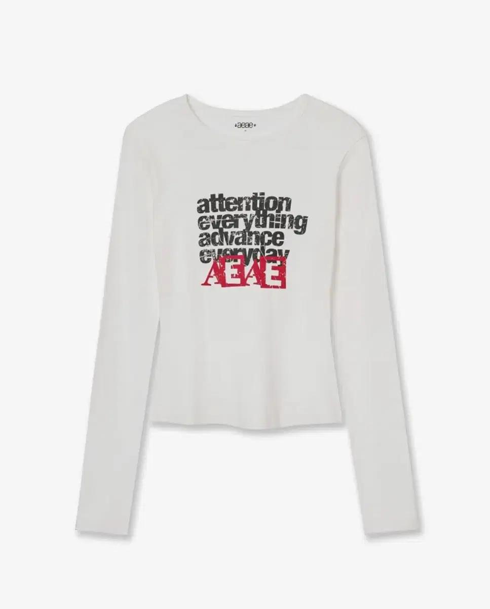 aeae ATTENTION L/S 에이이에이이 롱슬리브
