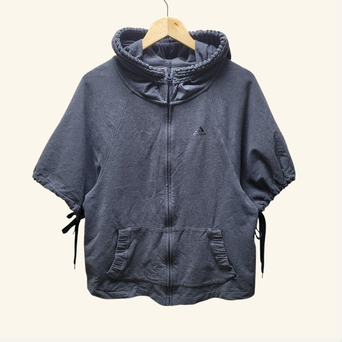 [90] 아디다스 반팔 셔링 후드집업