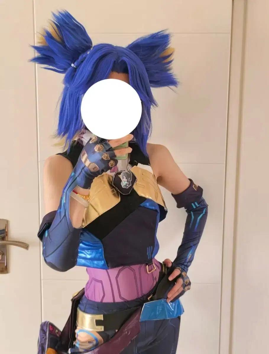 발로란트 네온 코스프레 의상 S사이즈