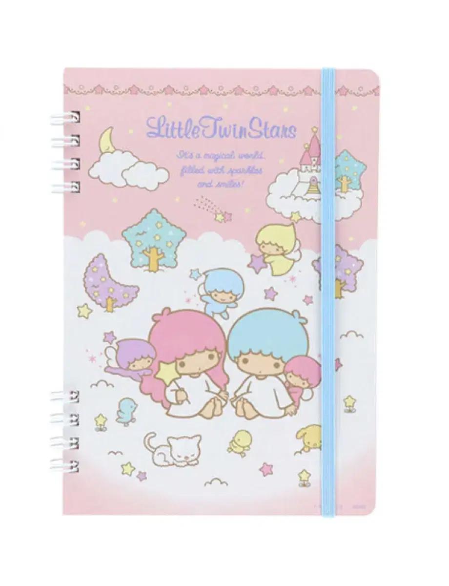 산리오 리틀트윈스타 키키라라 더블링 B6 노트