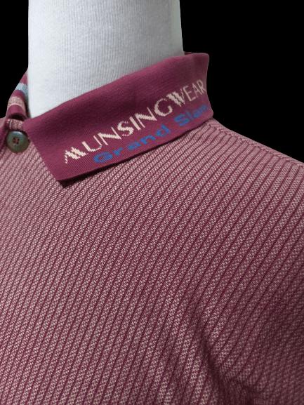 먼싱웨어 그랜드슬램 정품 남자 봄춘추용 남성골프카라넥긴팔티셔츠95