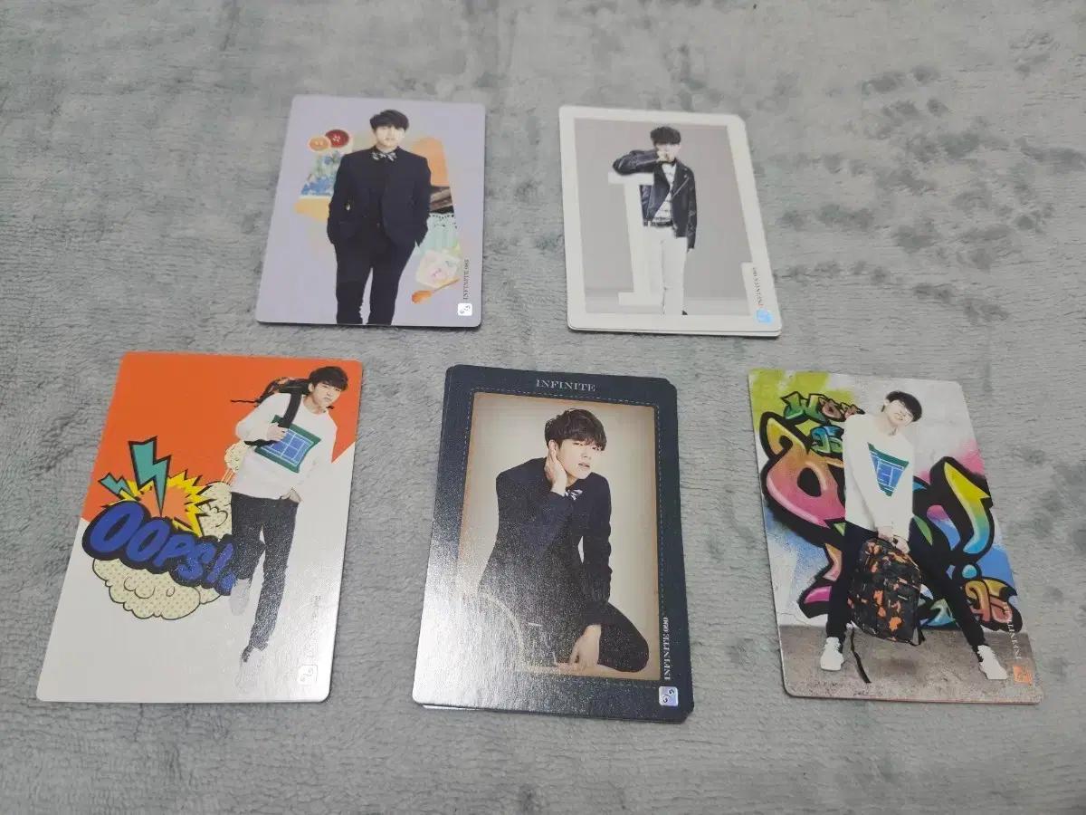인피니트 남우현 컬렉션 카드