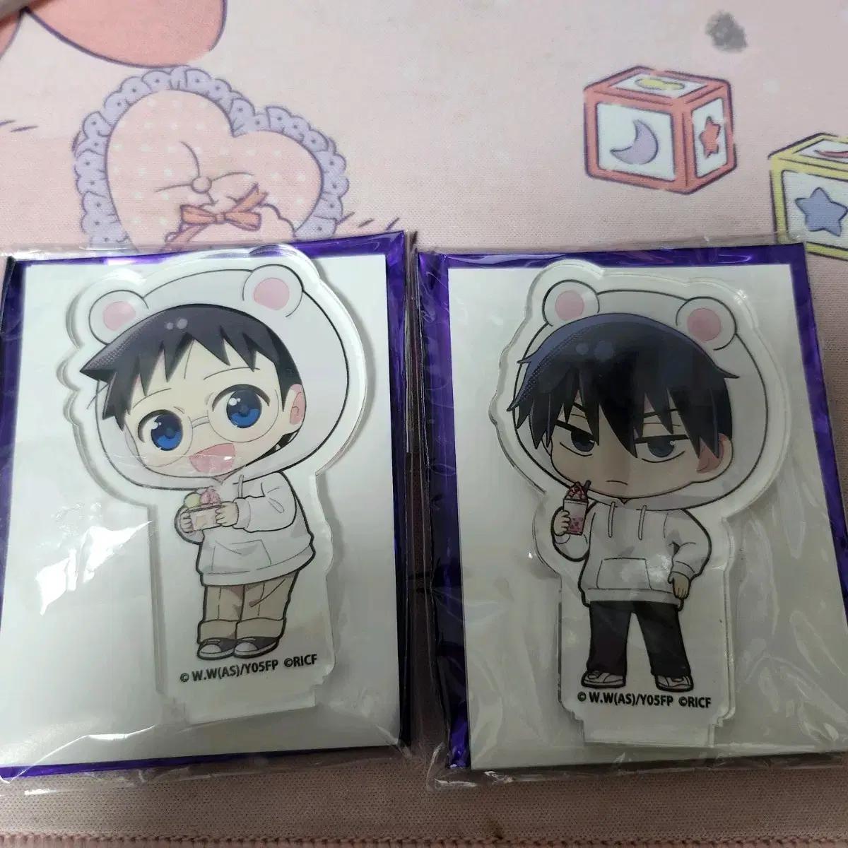 겁쟁이페달 롤아이스크림팩토리 콜라보 아크릴 오노다 이마이즈미