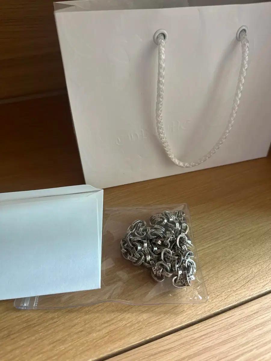 크롬하츠 라지 페이퍼체인 24인치 새상품