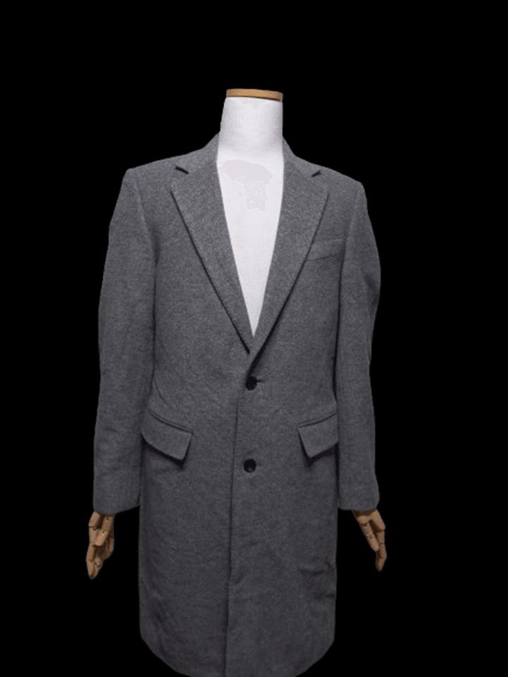 솔리드옴므 우영미 캐시미어 정품 남자 추동 남성 싱글모직정장코트 슬림95