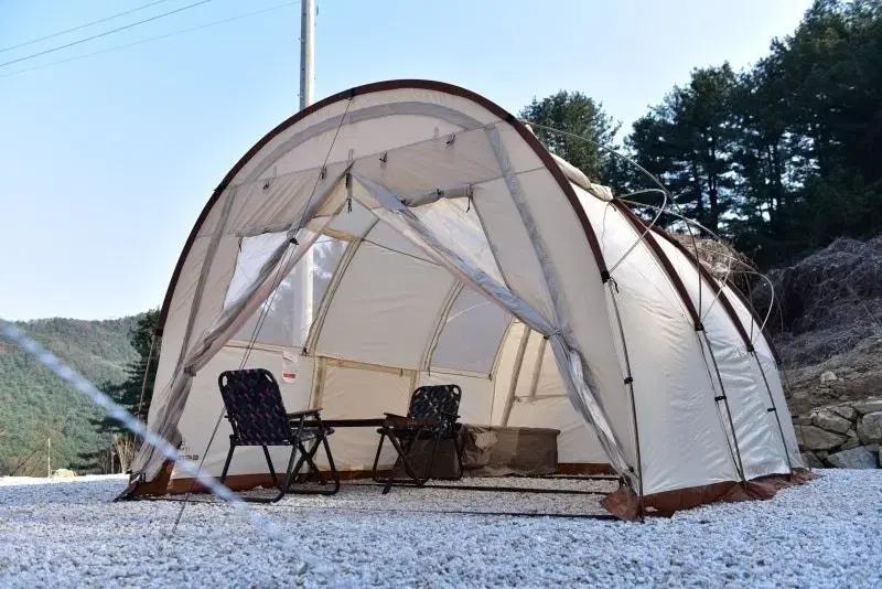 테르보 에스뿌아 돔 텐트 1회사용. 송민호 쉘터 캠핑