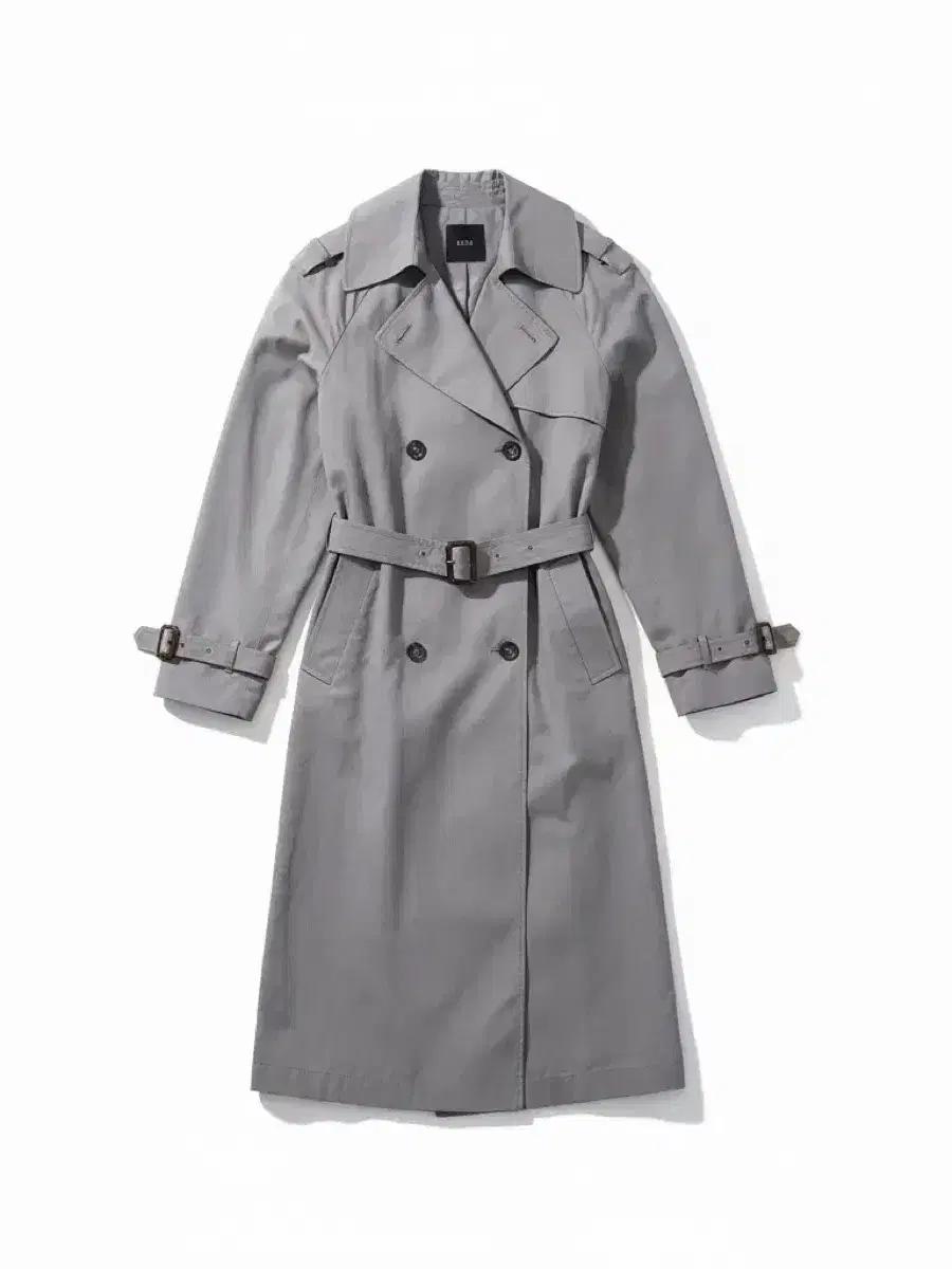 여성55 / 주크 그레이 롱 트렌치코트