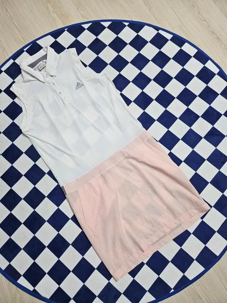 아디다스골프 여성90 봄 여름 민소매 기능성 스판 원피스