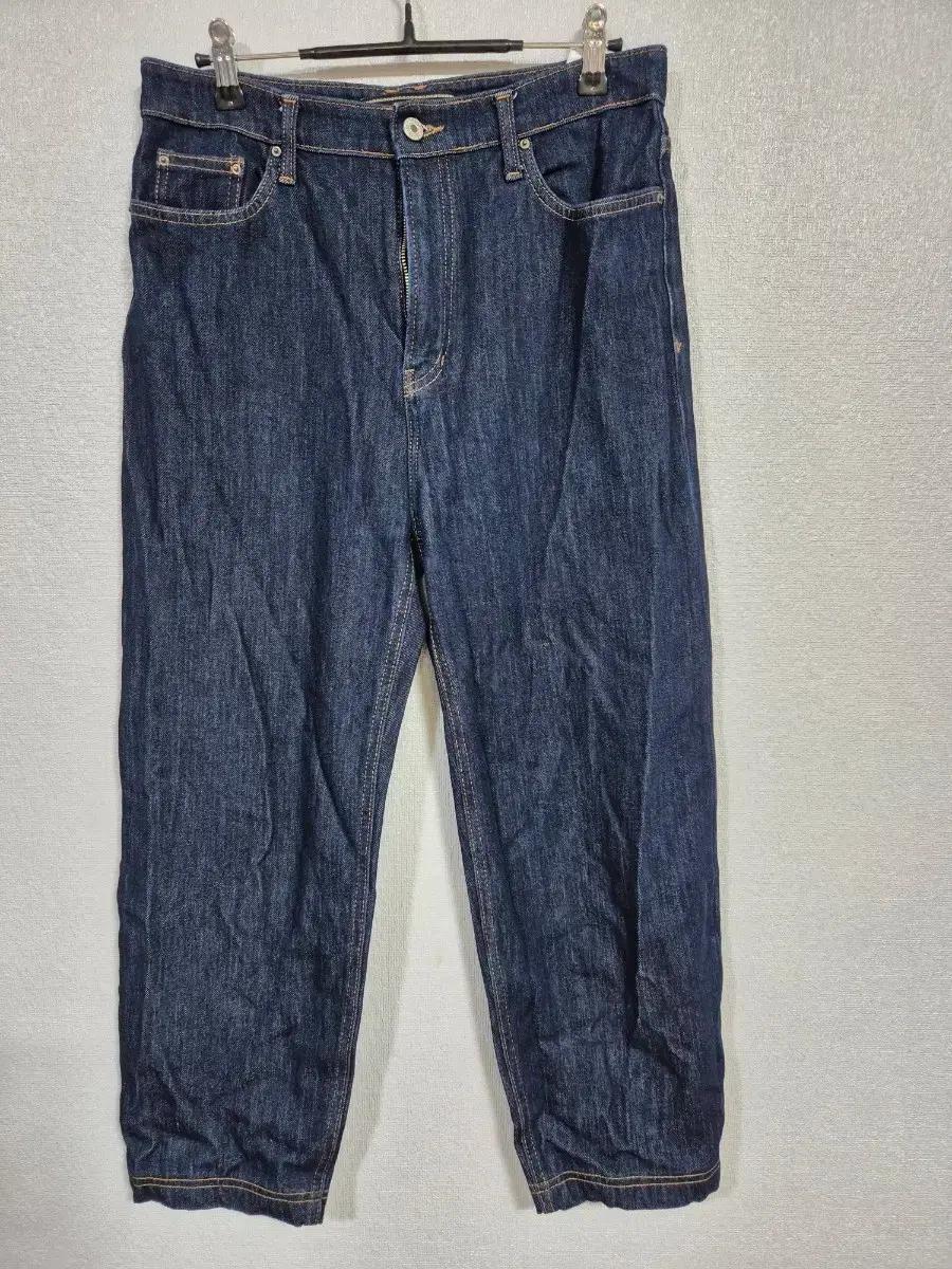 aiire de Alexis 하이웨스트 와이더 진청바지 M