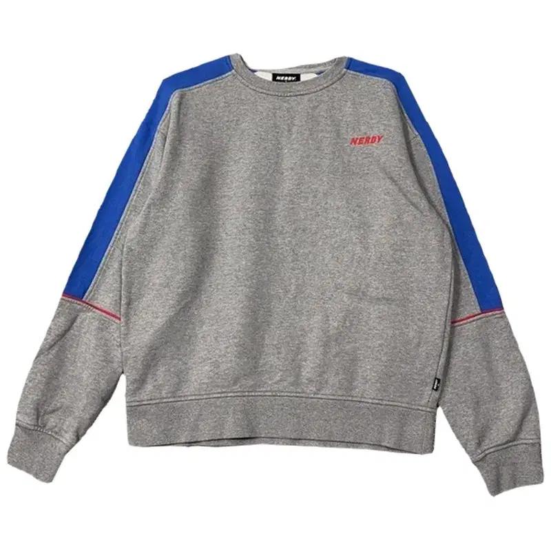 널디 로고 트랙 빈티지 오버핏 스웻셔츠 S