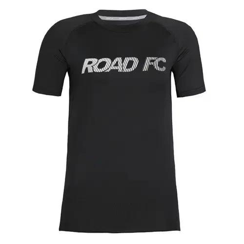 ROAD FC (로드FC) 검정 래쉬가드 (숏슬리브)