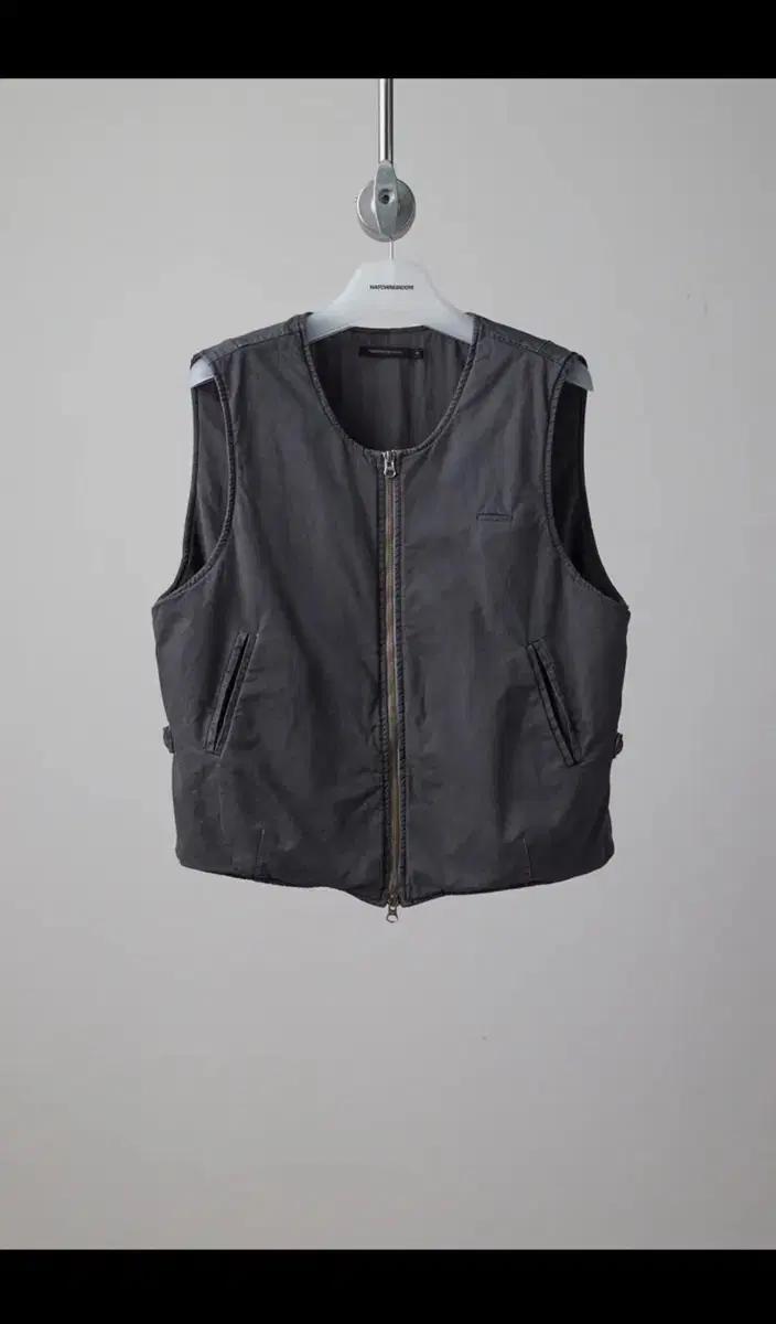 해칭룸 VTG Layering Vest Dyed Grey