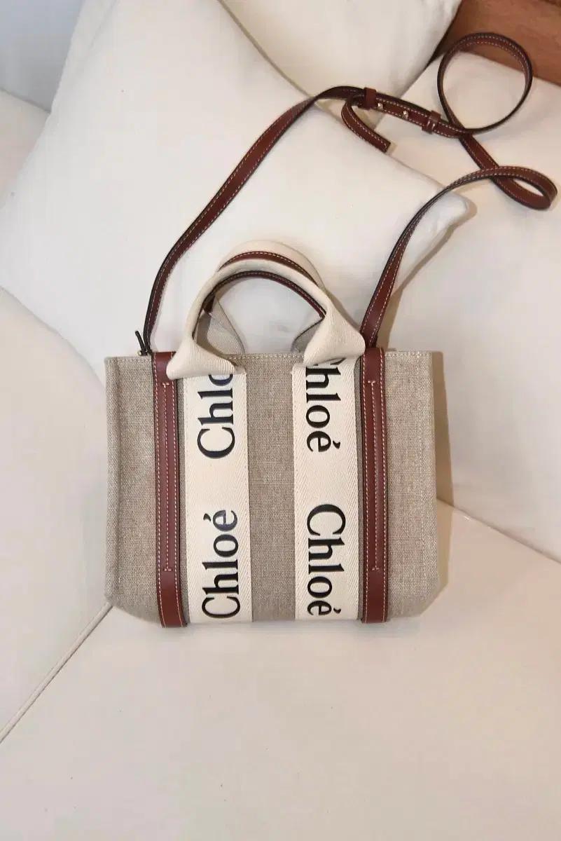 끌로에 우디 토트백 스몰(정품)