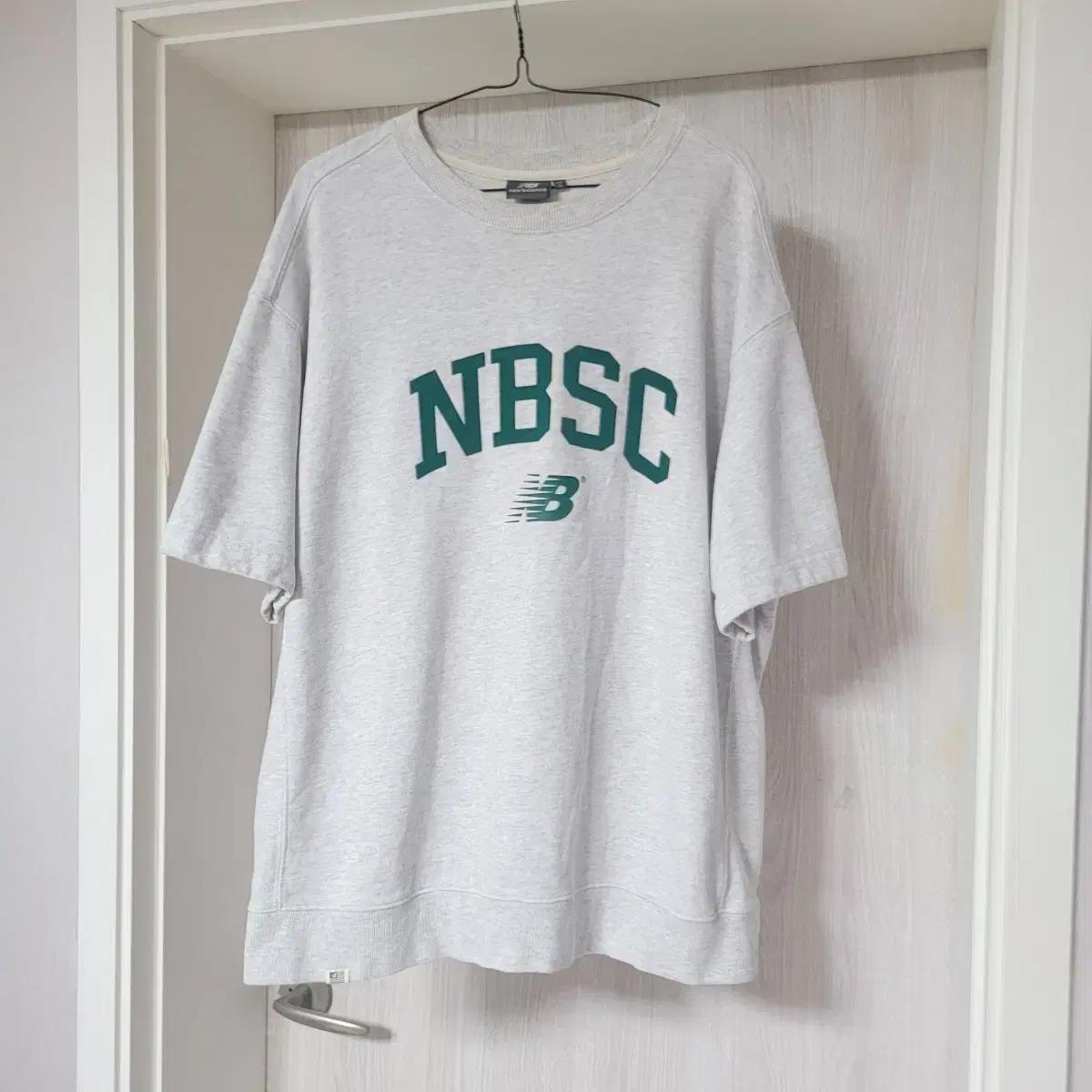 NBSC 뉴발란스 스웻 오버 반팔