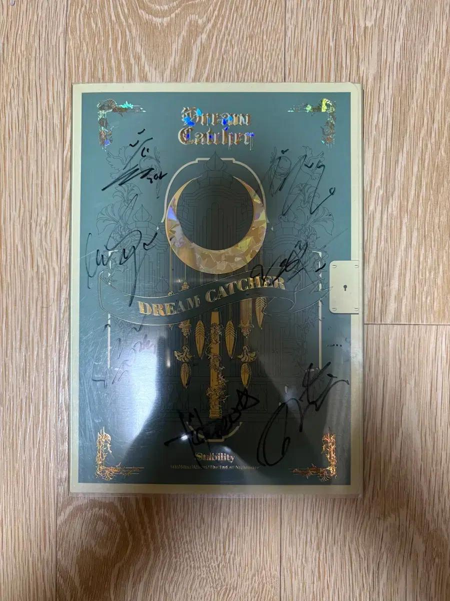 드림캐쳐 Stability 앨범 친필 싸인 CD 비매 품