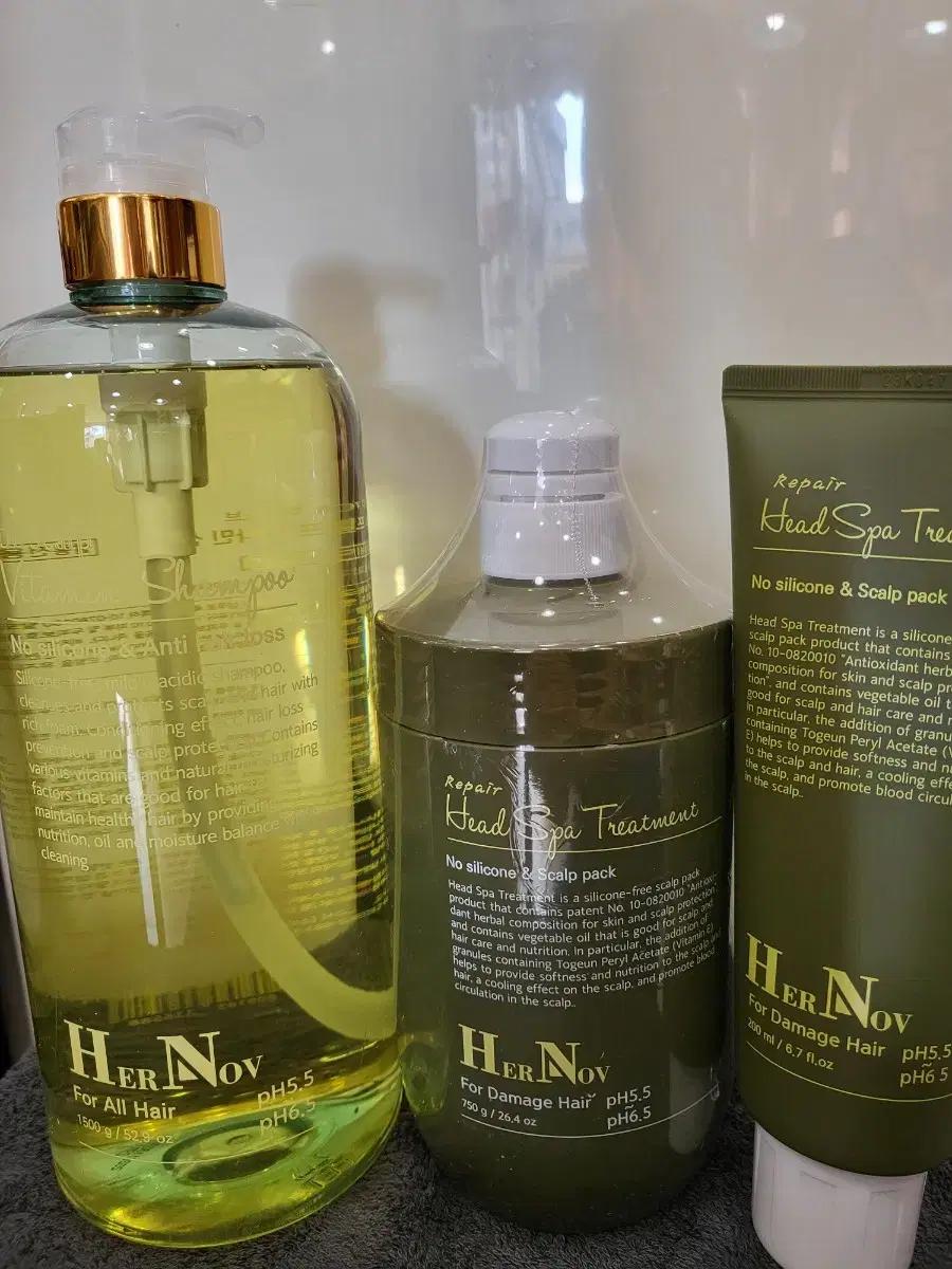 에르노브 닥터스켈프 비타민샴푸.헤드스파팩 셋트