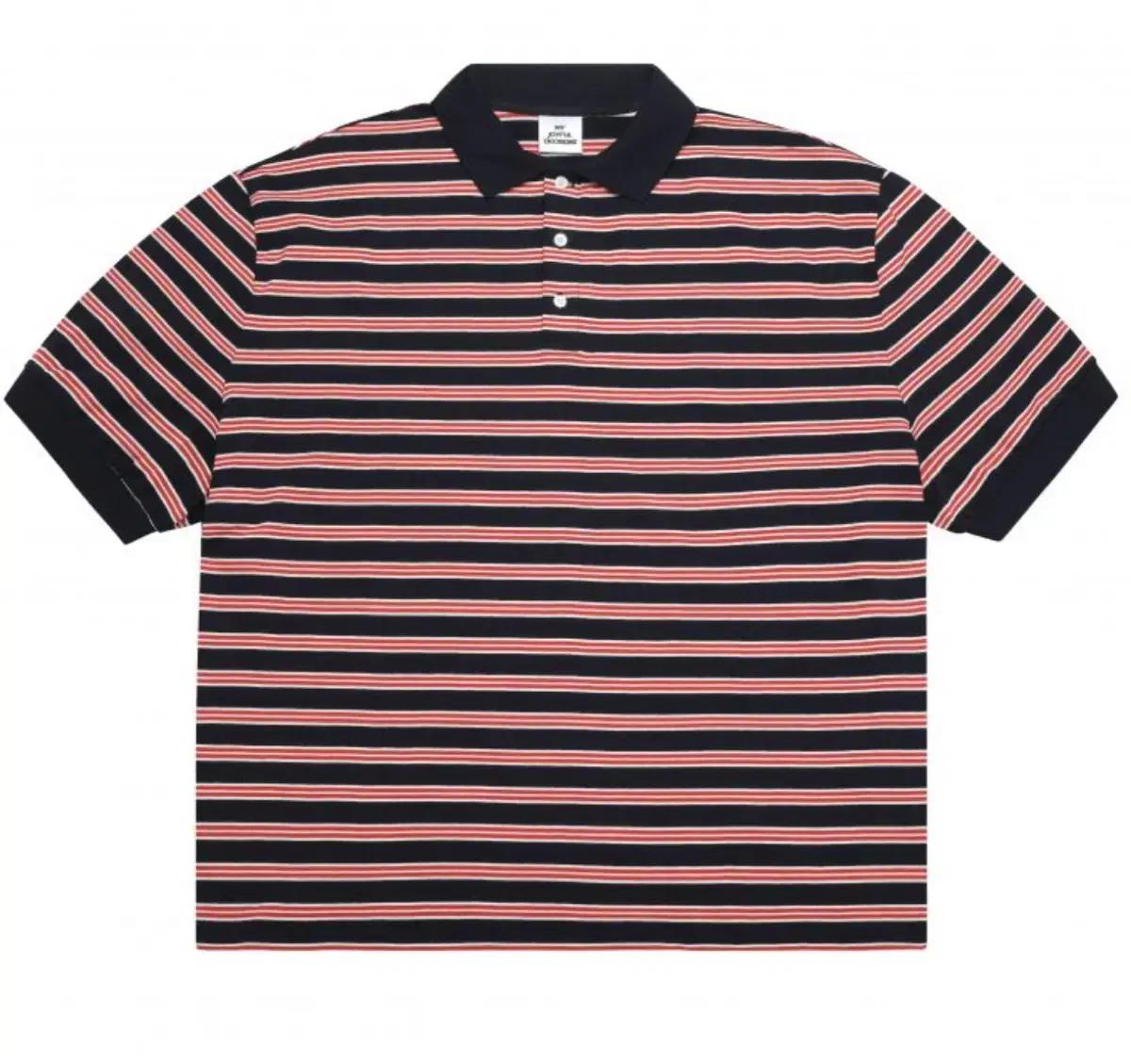 M mjd 오버사이즈 스트라이프 폴로