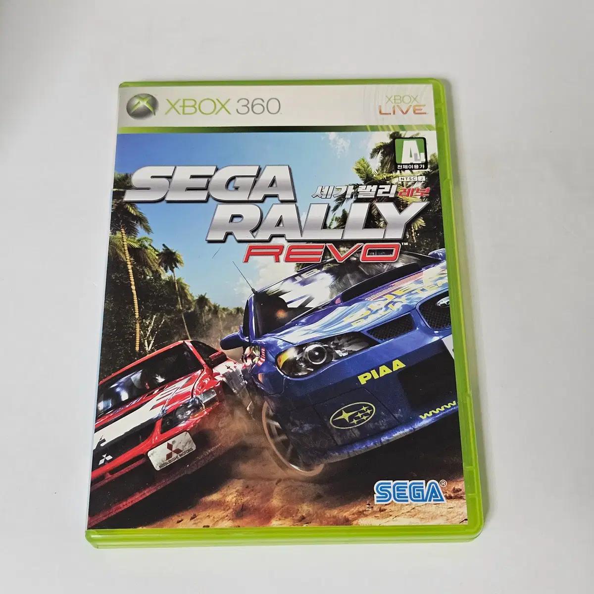 XBOX360 세가랠리 레보 정발