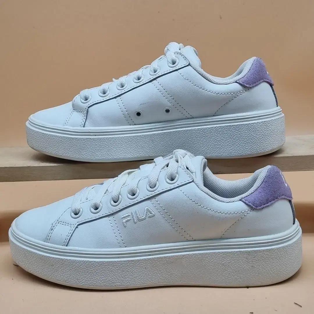 휠라 코트디럭스 플랫폼 스니커즈 230