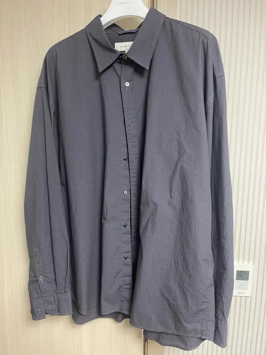 유니온블루 런드리 셔츠 퍼플 그레이 2xl