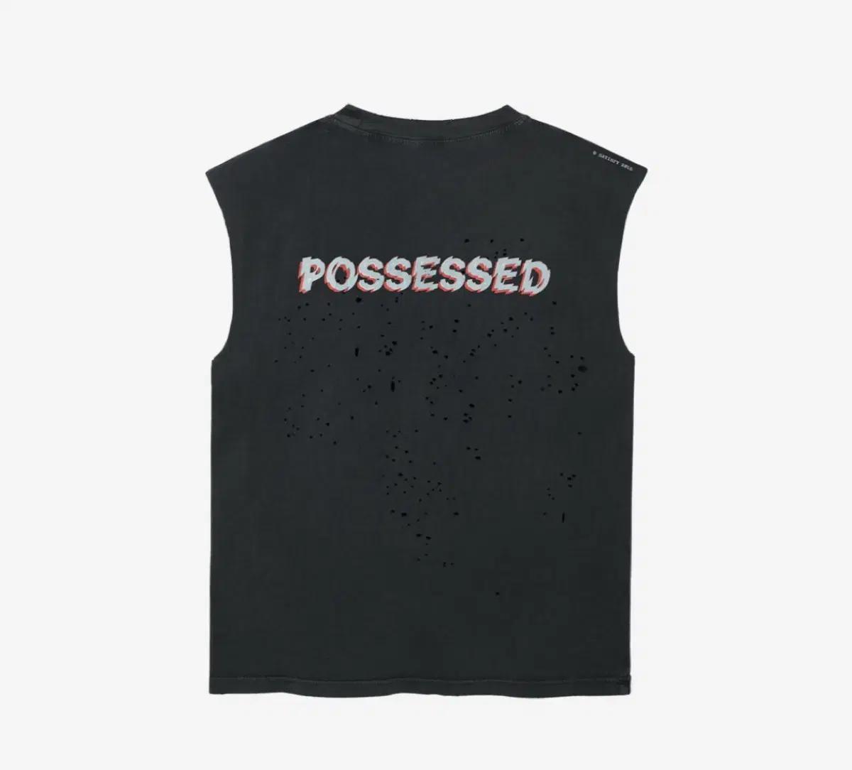 새티스파이 SATISFY 10주년 머슬 티 L