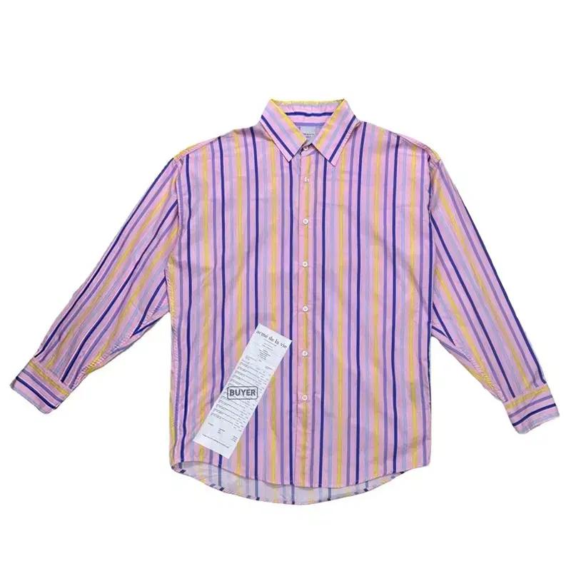 (새상품) ACME DE LA VIE 스트라이프 셔츠 01