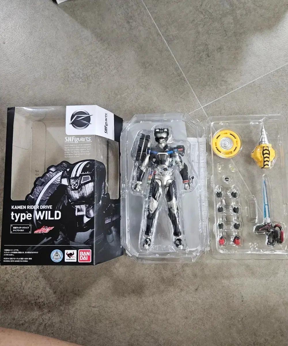 SHFiguarts 가면라이더 드라이브 타입 와일드 피규어