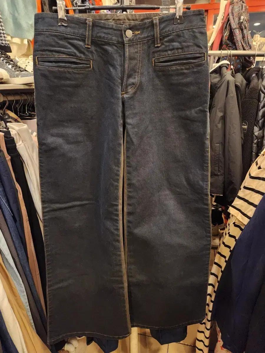 미하라야스히로 투톤 데님진