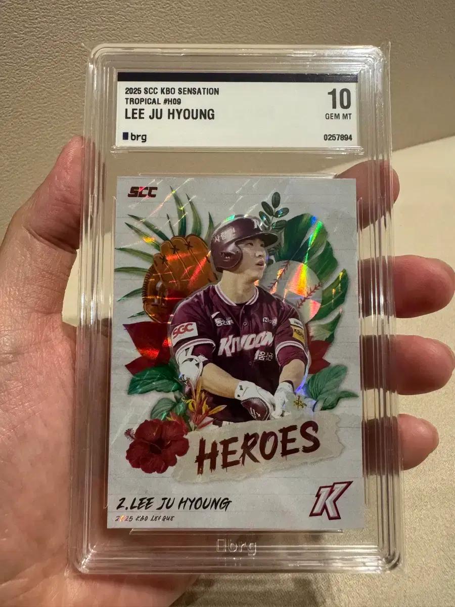 2025 KBO SCC 센세이션 SSG 쓱 이주형 트로피컬 등급카드