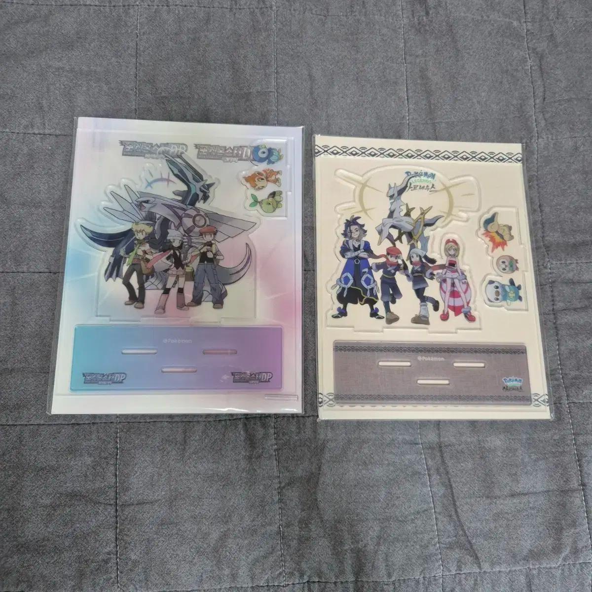 미개봉 포켓몬 오케스트라 신화의 땅에서 아크릴 스탠드, 스티커팩