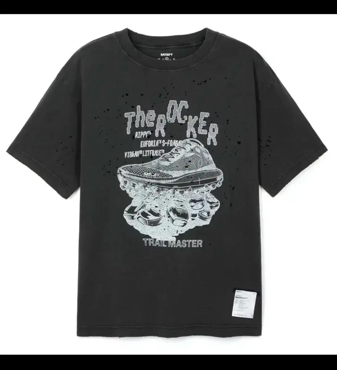 (L) 새티스파이 The Rocker 모스테크 반팔 티셔츠