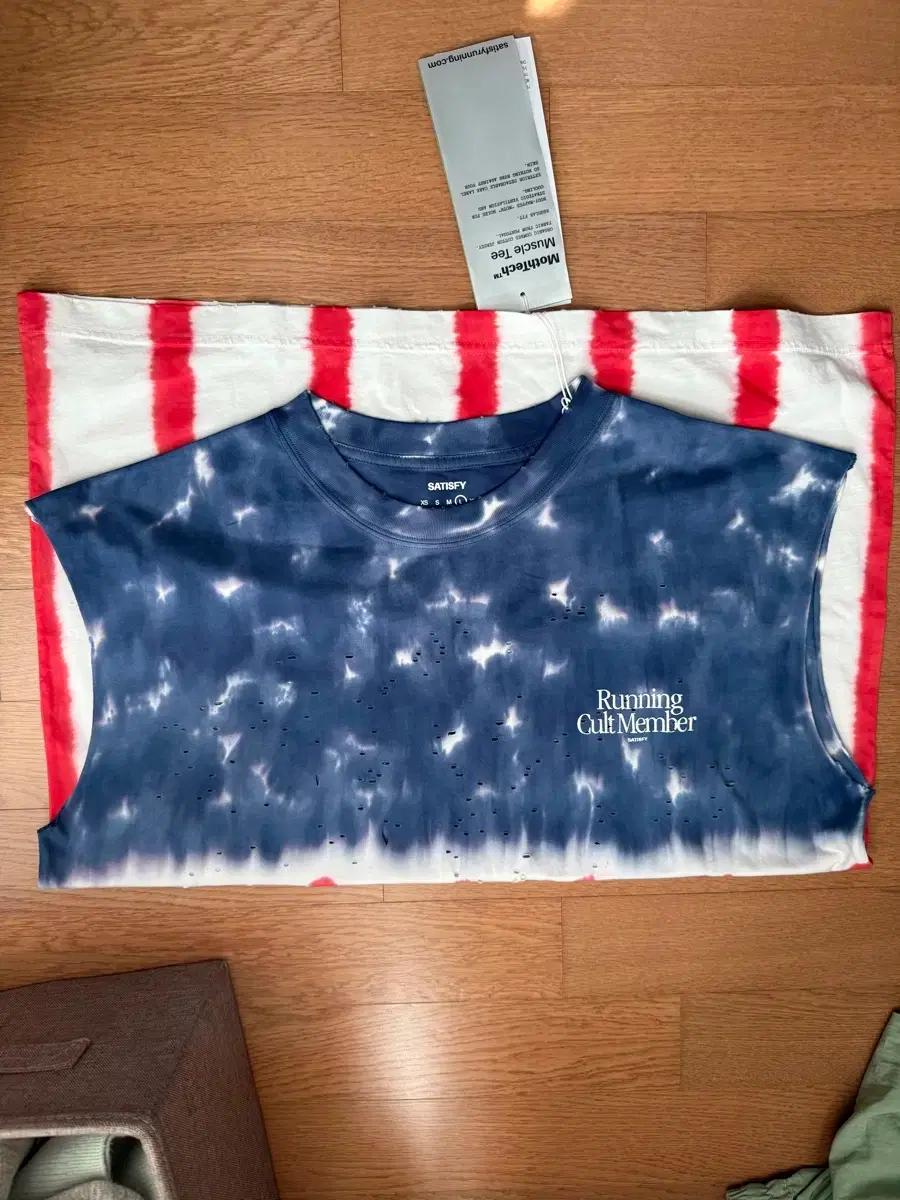 Satisfy Mothtech Muscle T-Shirt Tie Dye