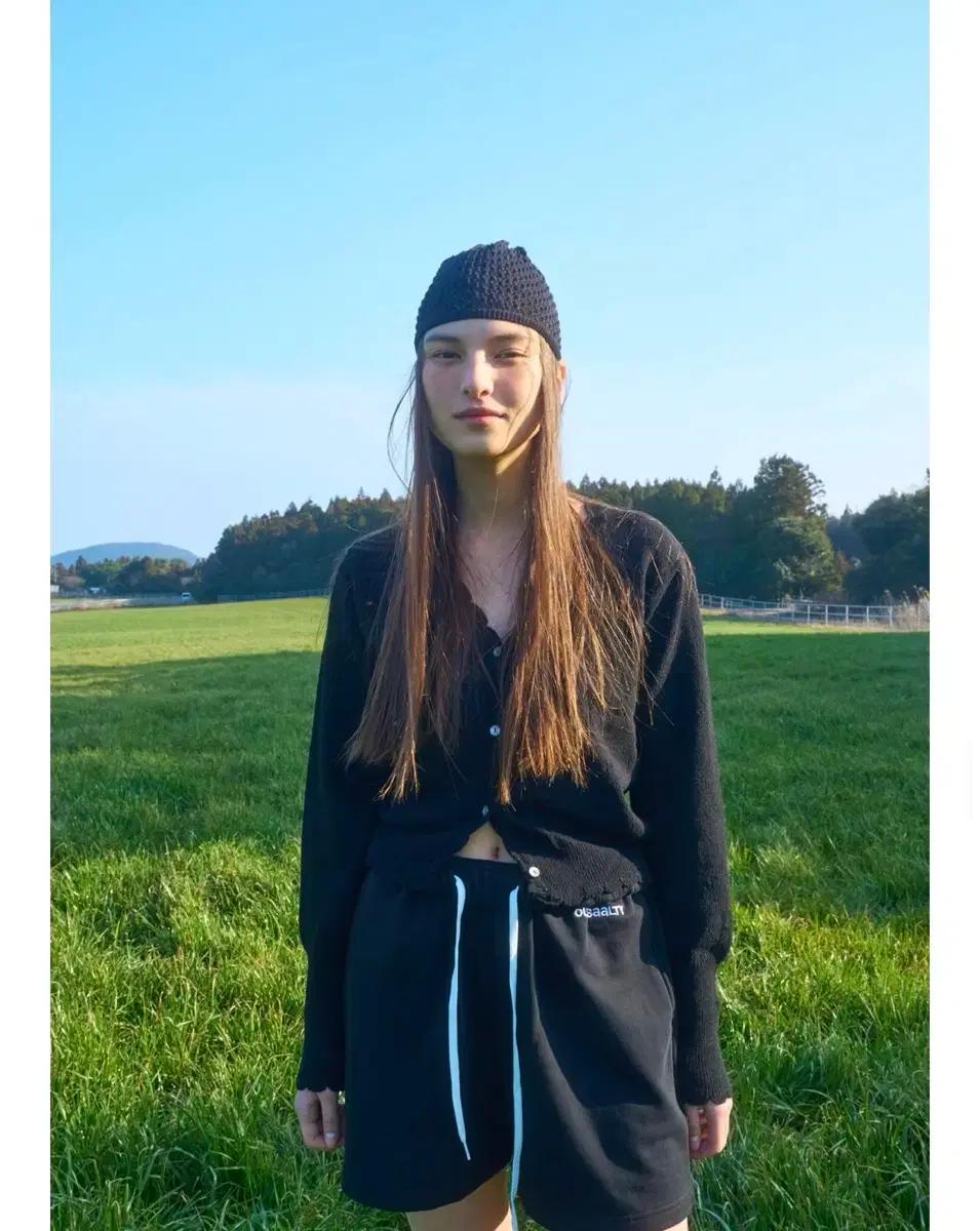 아우어솔티 Diamond Cardigan / Black