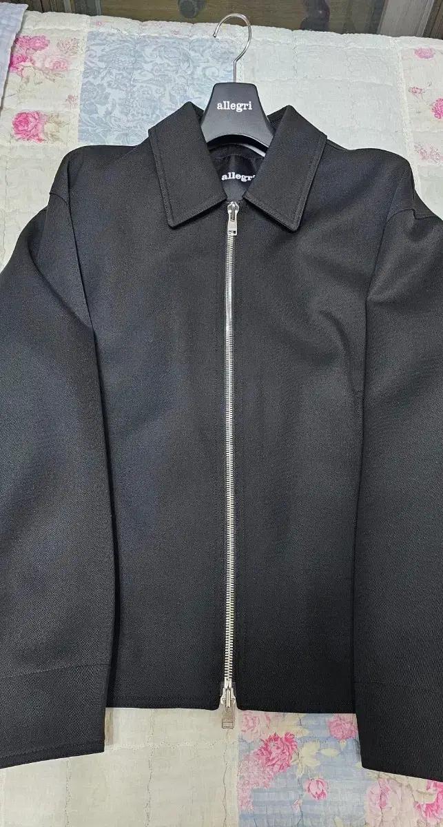 [새상품]알레그리  24Fw Wool Twill 블루종 52사이즈 오버핏