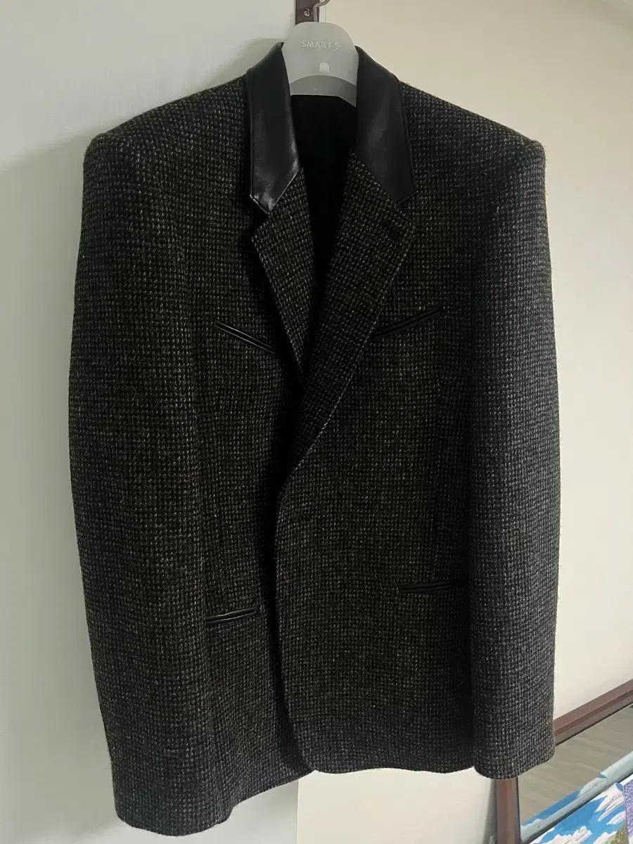 르메르 Rockabilly 트위드 자켓 46