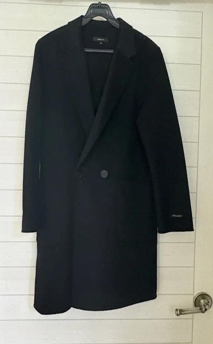 아니베에프 핸드메이드 울 코트 블랙