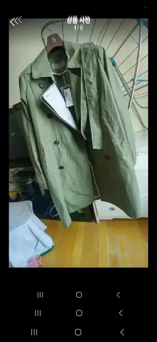 새상품.보브 트렌치코트.세일