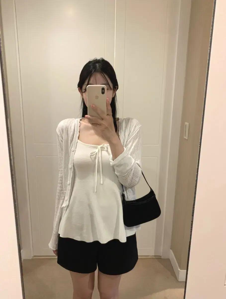 새상품) 라플리에 아일렛 가디건+나시 세트 / 온트 타낫 르플레인 리즈