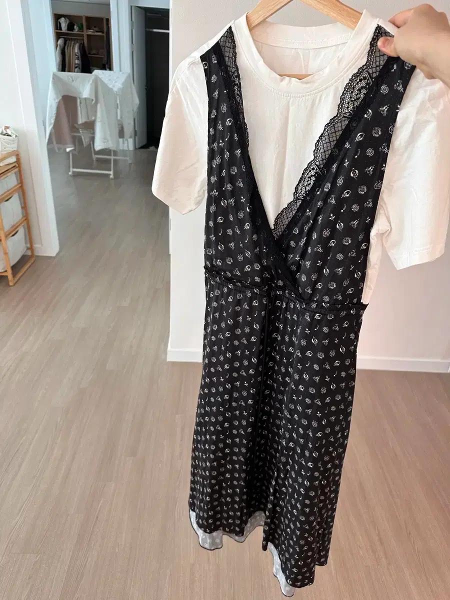 시슬리 뷔스티에 원피스