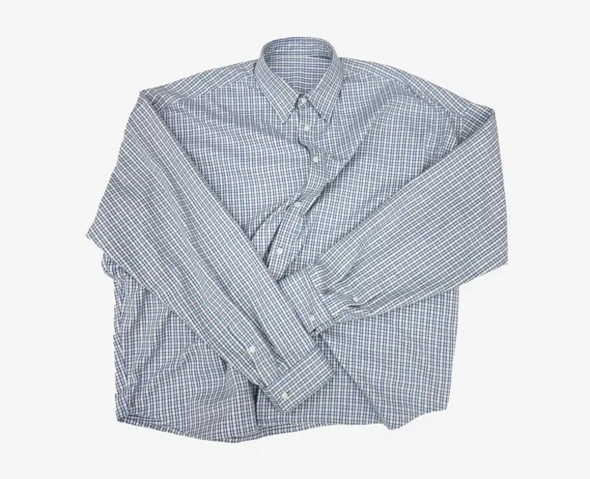 [1]논노드 플렉시블 스트링 셔츠 스카이 블루