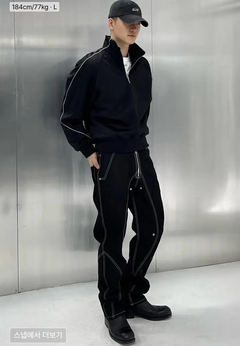 51퍼센트 TUNNEL LINING TROUSER (DENIM) S