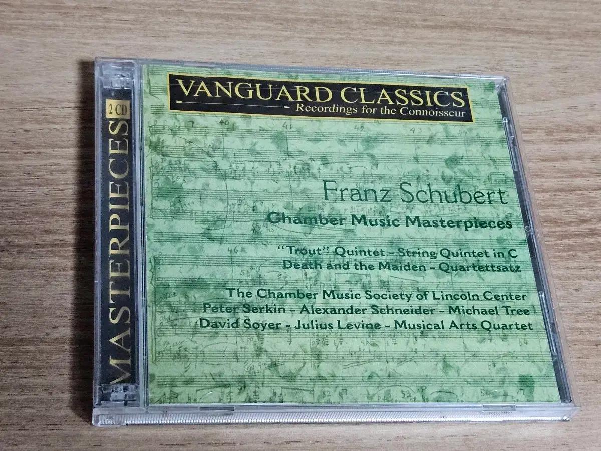 Schubert: Chamber Music Masterpieces (수입