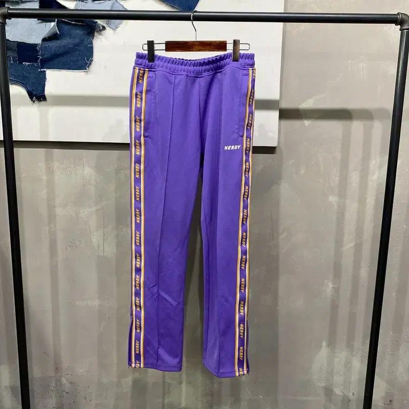 (28~30인치) 널디 스트릿 캐주얼 사이드라인 트레이닝팬츠 바지