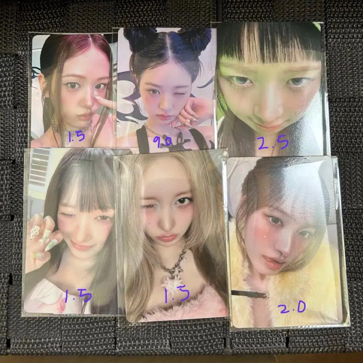 아이브 XOXZ asmart 에이스마트 특전 포카 양도